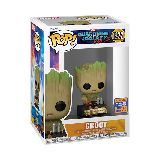 #1222 Marvel - Guardians of the Galaxy - Groot w/ Bomb WonderCon Excl.