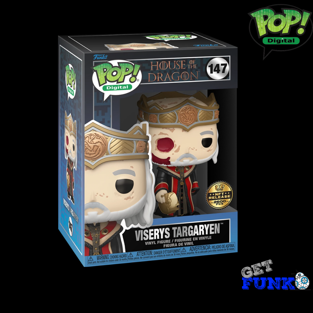 #147 Digital POP! House of the Dragon - Viserys Targaryen Legendary Exclusive