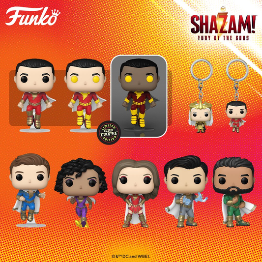 Shazam: Fury Of The Gods Funko POP! Zijn nu beschikbaar voor Pre-Order