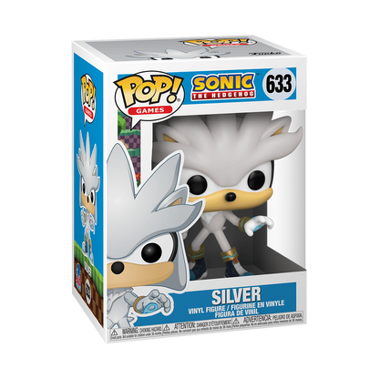 #633 Sonic The Hedgehog 30th Anniversary POP - Silver