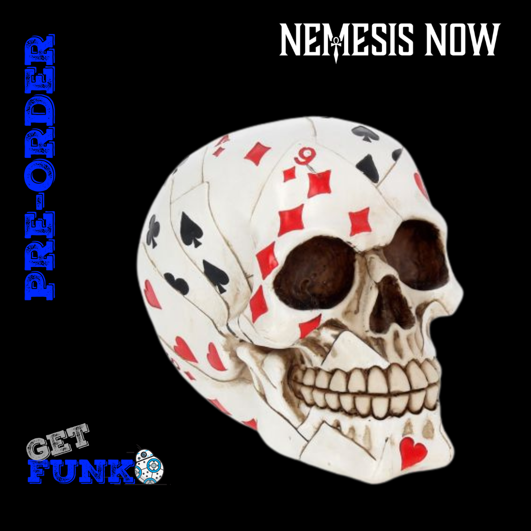 Nemesis Now - Dead Mans Hand Skull