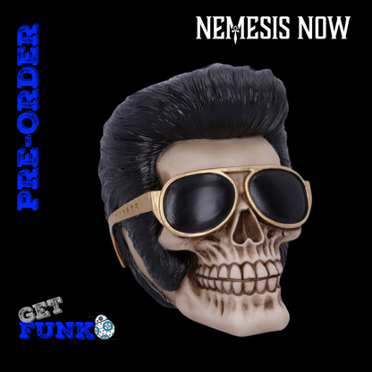 Nemesis Now - The King Elvis Uh Huh Skull