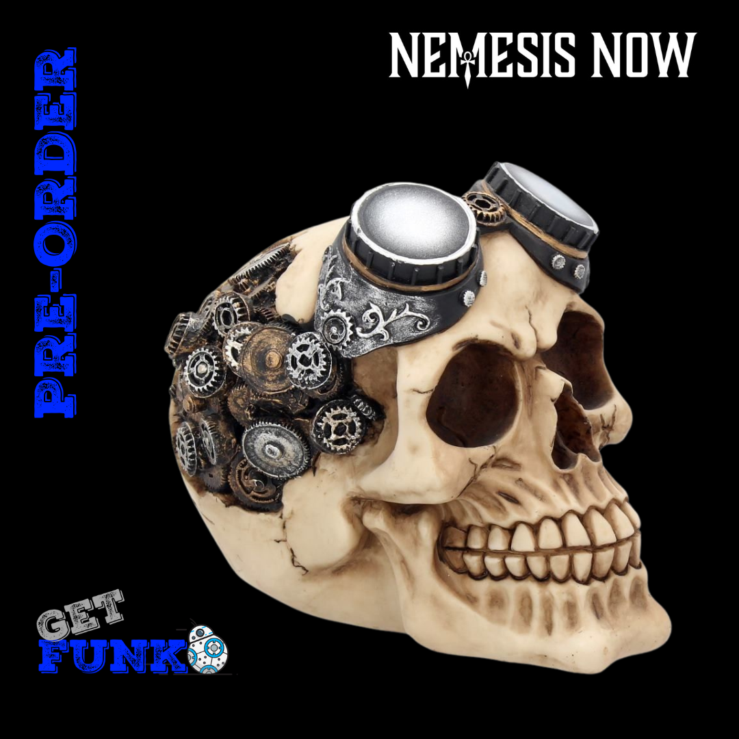 Nemesis Now - Goggles Steampunk Skull