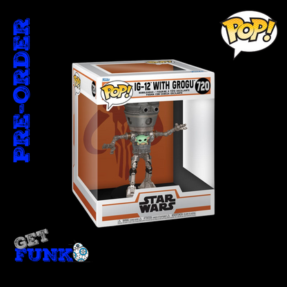 #720 Star Wars - Deluxe - IG-12 with Grogu