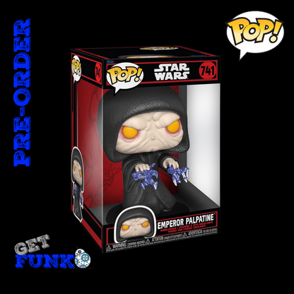 #741 Star Wars: Dark Side Super Sized Jumbo Pop! - Palpatine