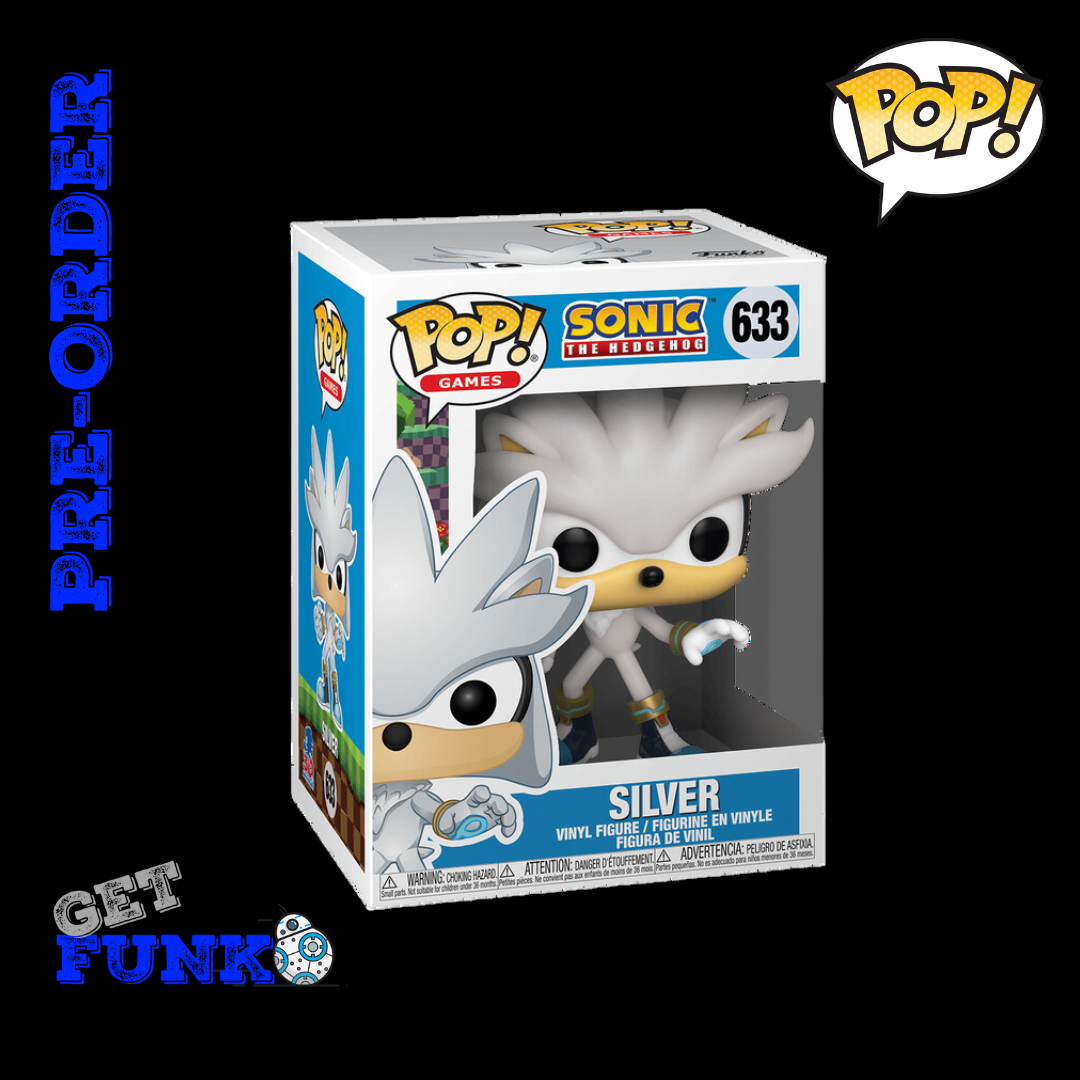 #633 Sonic The Hedgehog 30th Anniversary POP - Silver