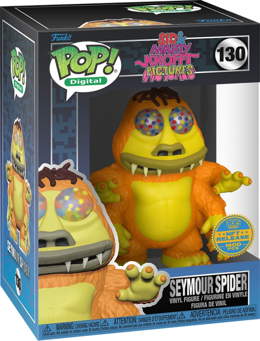 #130 Digital Pop! Sid & Marty Krofft Pictures - Seymour Spider Legendary Exclusive