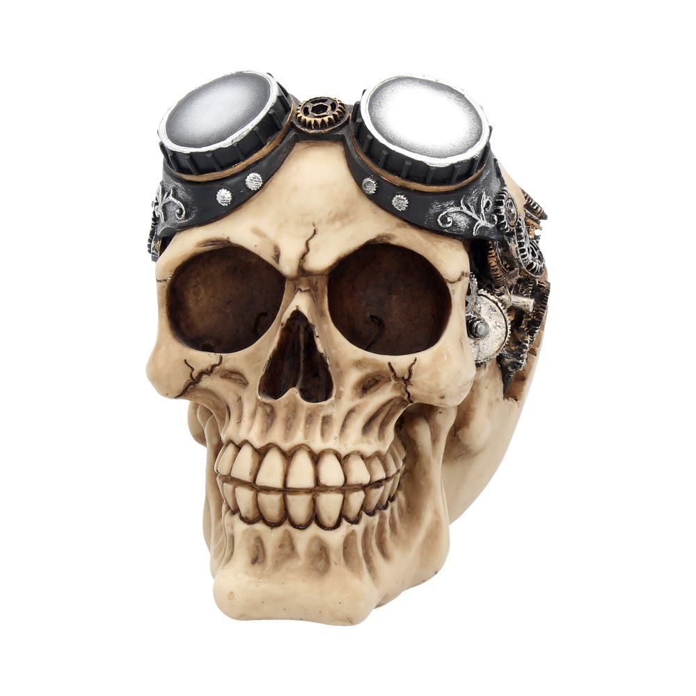 Nemesis Now - Goggles Steampunk Skull