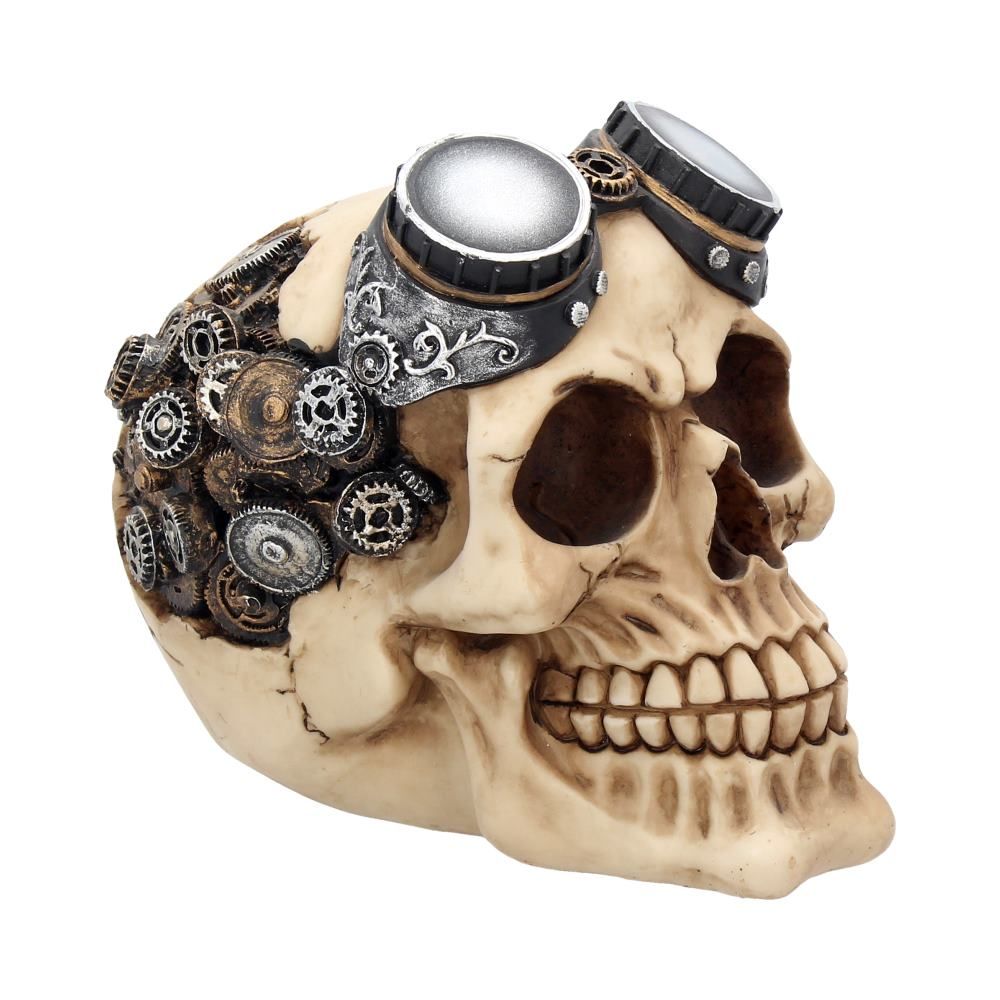 Nemesis Now - Goggles Steampunk Skull