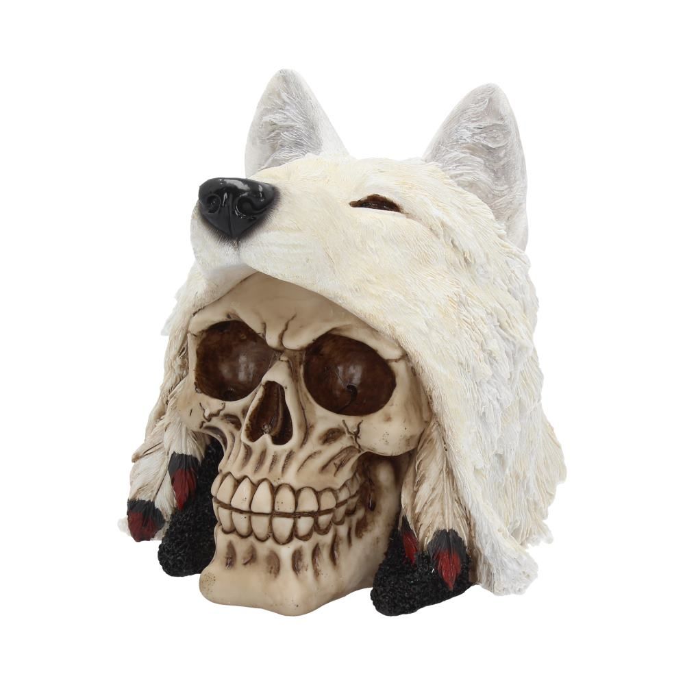 Nemesis Now - Night Wolf Skull