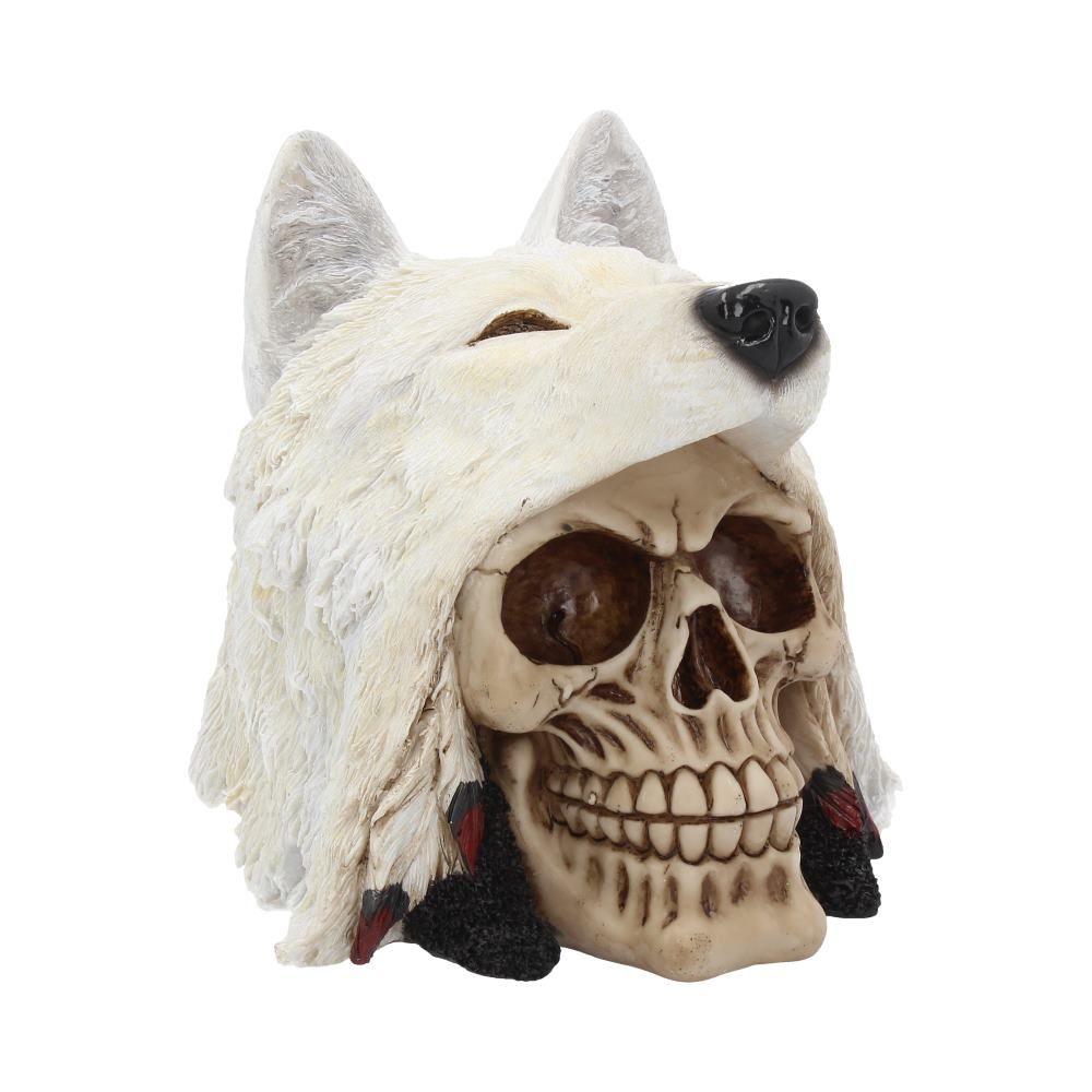 Nemesis Now - Night Wolf Skull