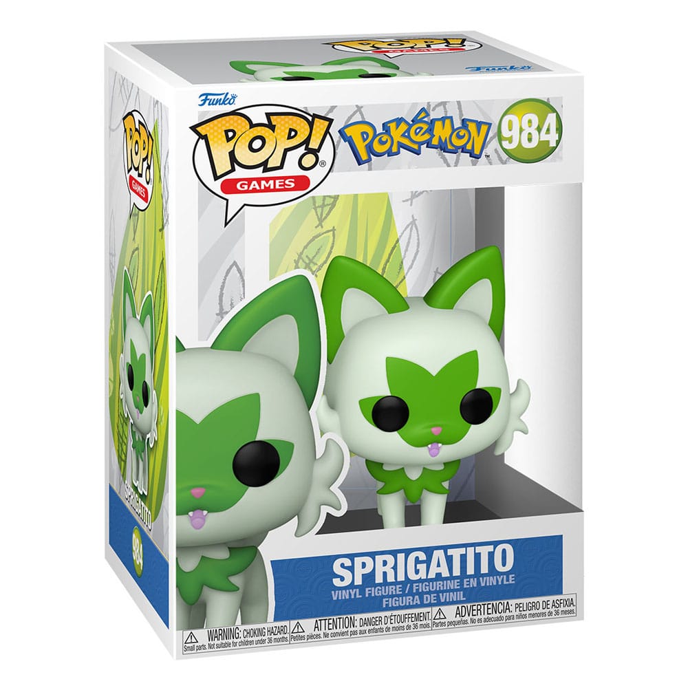 #984 Pokemon - Sprigatito (EMEA)