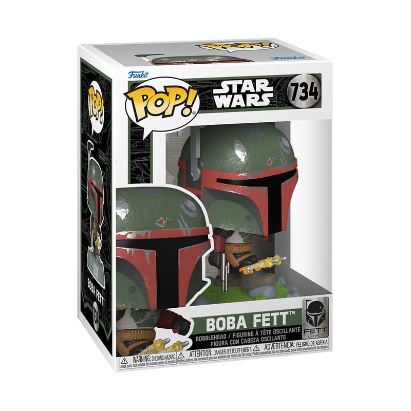 #734 STAR WARS - Fett Legacy - Boba Fett with Kneepad Rockets