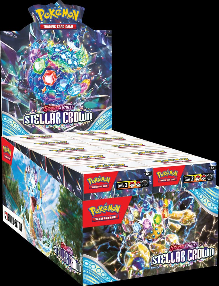 Scarlet & Violet 07 - Stellar Crown - Build and Battle Box