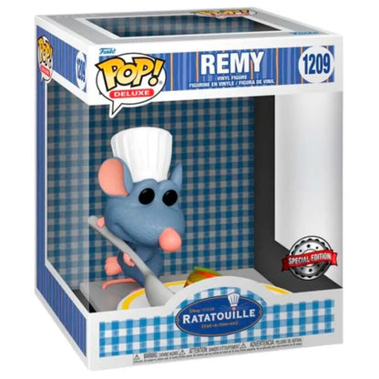 #1209 Pop! Deluxe Disney: Ratatouille - Remy with Ratatouille Excl.